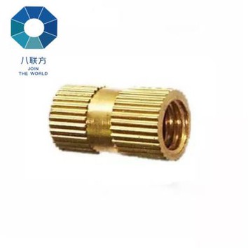 KnurledBras插入塑料注入