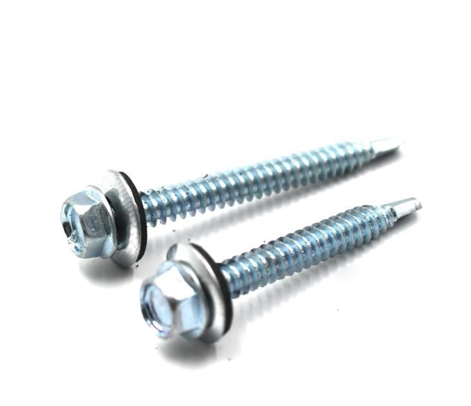 Hex头滑螺旋与EPDMWash