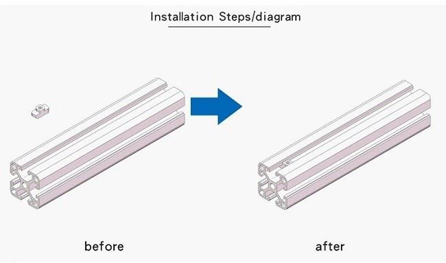 M6下拉TNuts锤头Nuts
