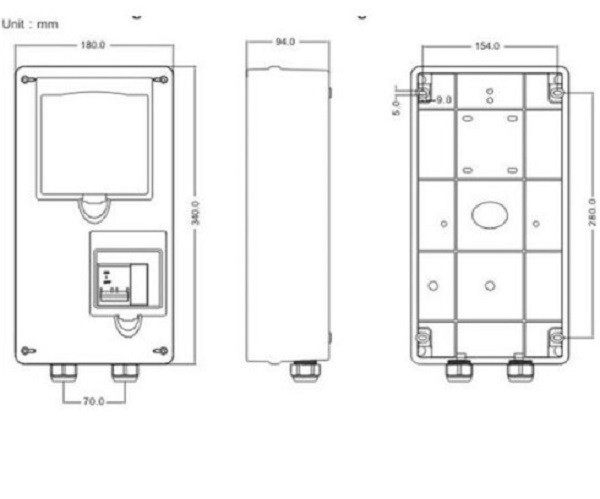 单相电量盒电路拆解器