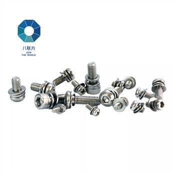 组合螺丝与Spring和FlatWasher